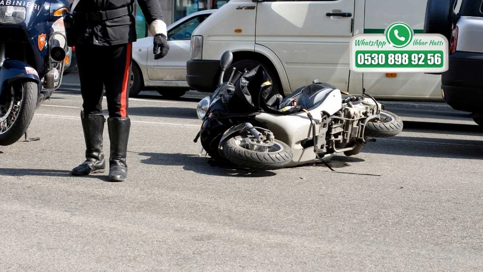 Motosiklet kazalarındaki travmalara karşı uyarı