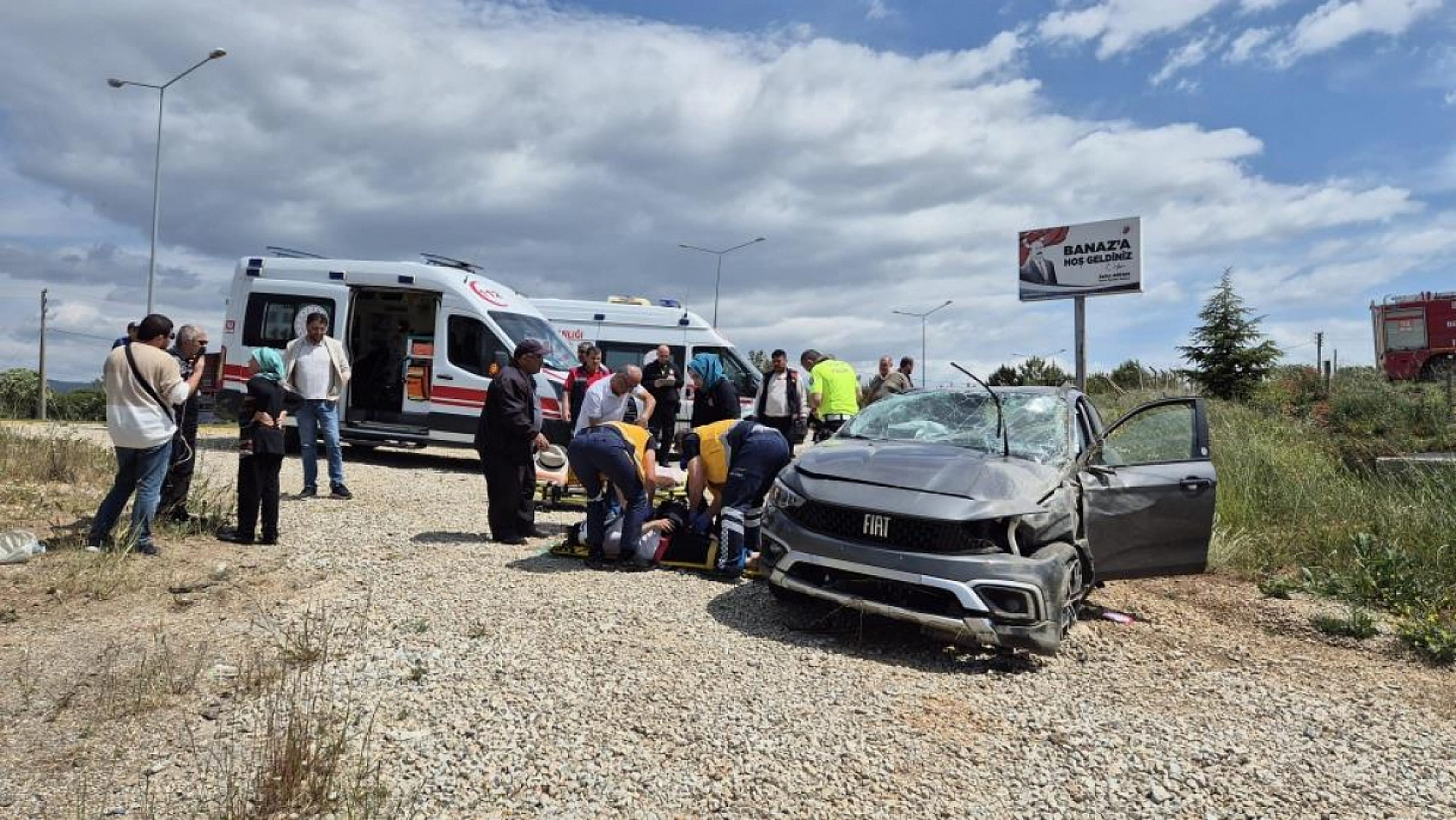 Yunanistan'dan geldiler Türkiye'de kaza yaptılar 1 ölü, 2 yaralı