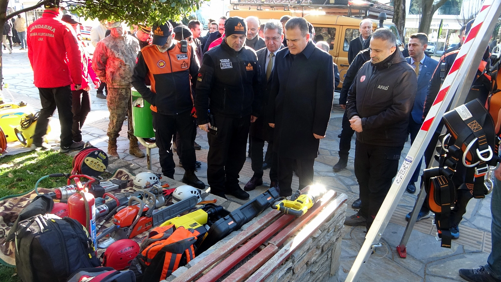 Muğla'da, 6 Şubat depremlerinin ikinci yıl dönümünde anma programı düzenlendi