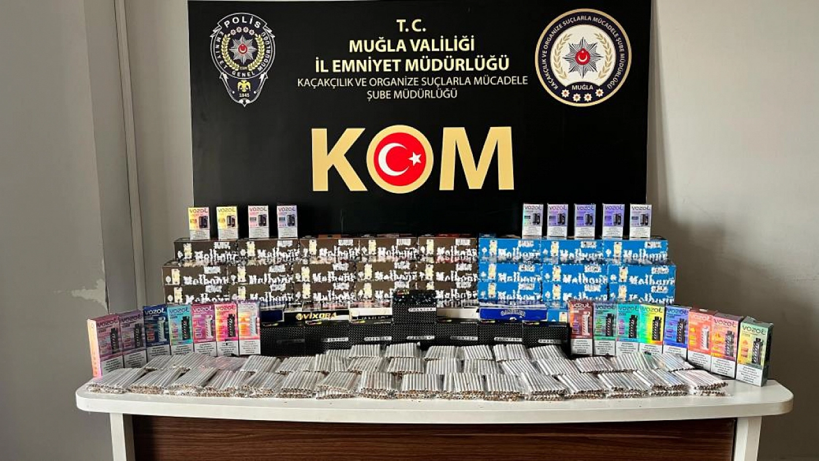 Muğla'da 3 ilçede kaçakçılıkla mücadele operasyonu