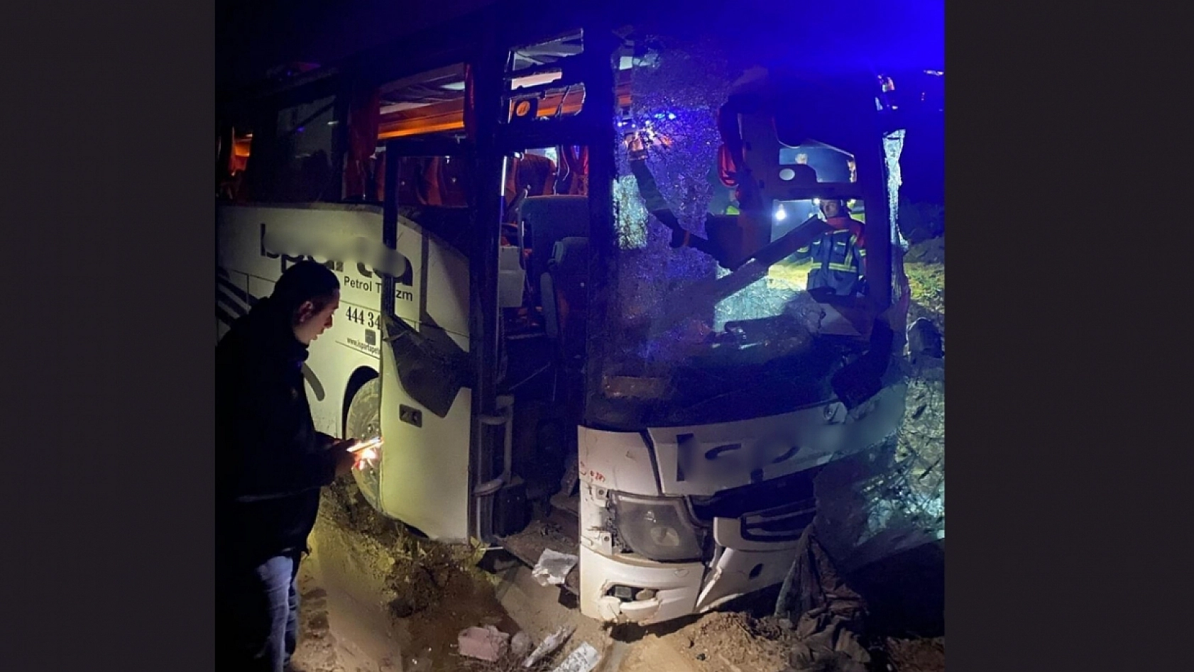 Aydın-Denizli Otobanı'nda korkunç kaza! 1 ölü, 32 yaralı