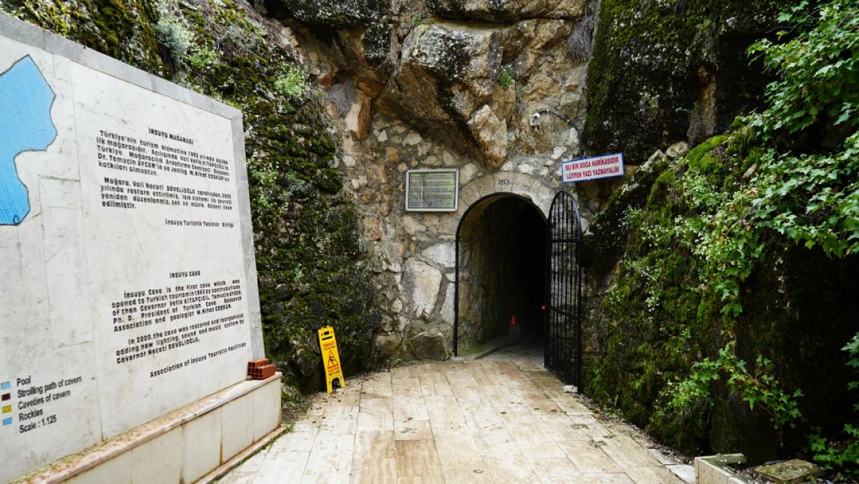 Türkiye'nin ilk turistik mağarası İnsuyu, kuruyan sularıyla fosil haline geldi