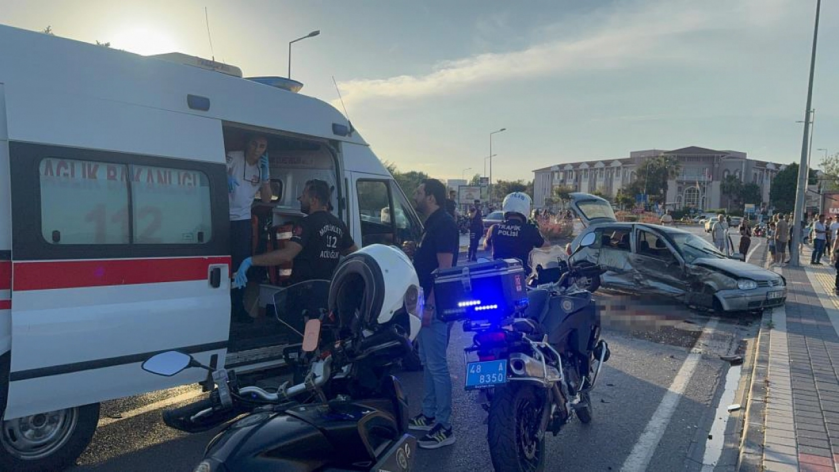 Fethiye'de feci trafik kazası: 1 ölü, 3 yaralı