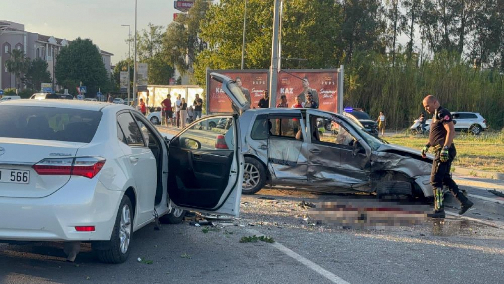 Fethiye'de feci trafik kazası: 1 ölü, 3 yaralı
