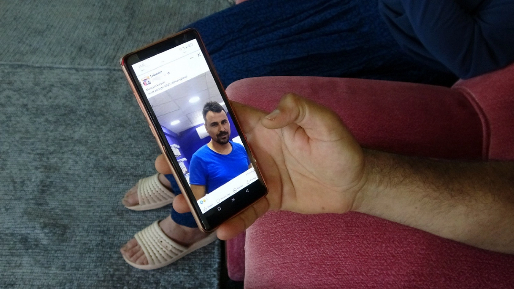 Ölmeden ölüm ilanı verildi, duyunca şok oldu