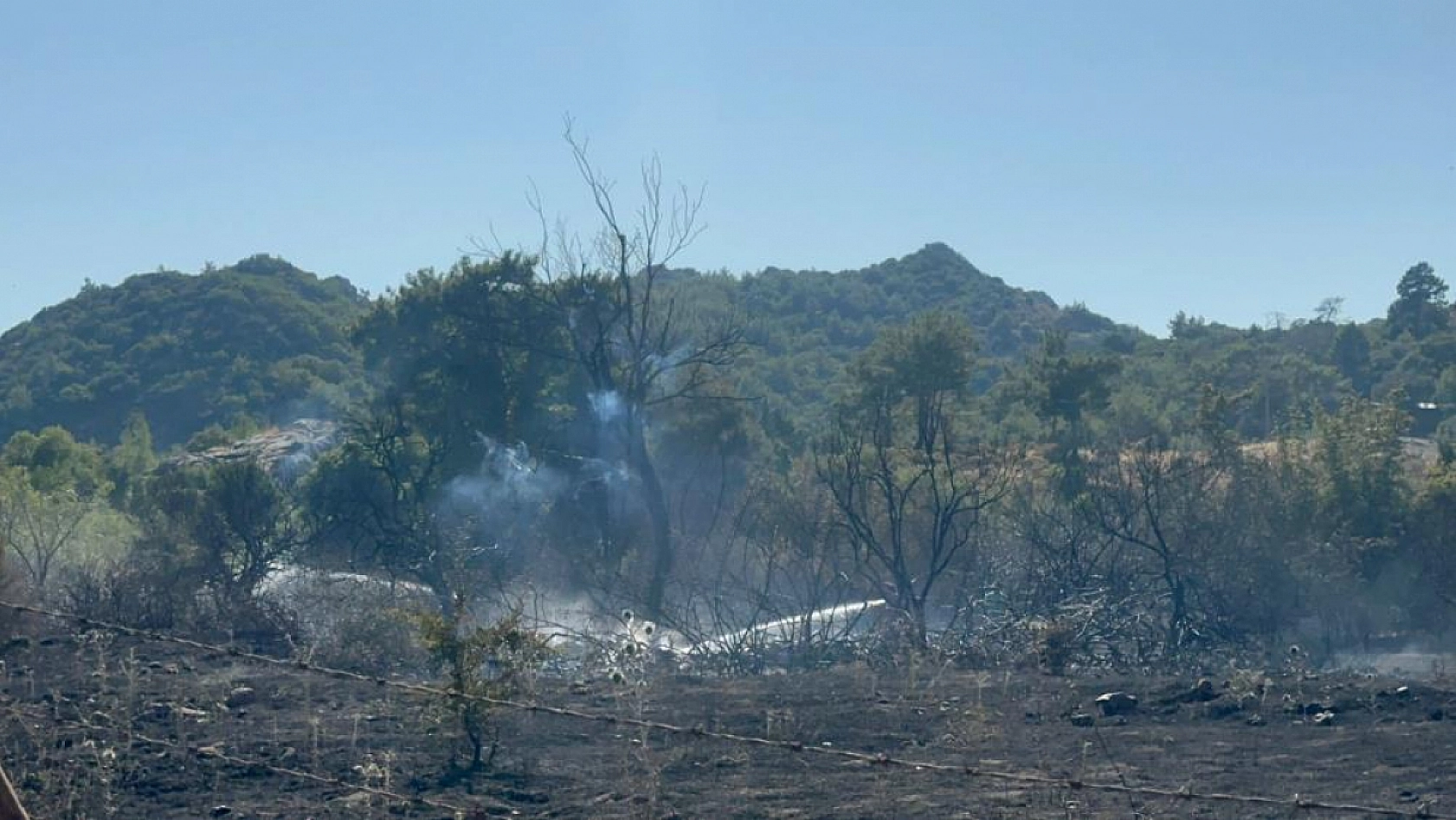 Marmaris'teki yangının işaret fişeğinden çıktığı iddiası