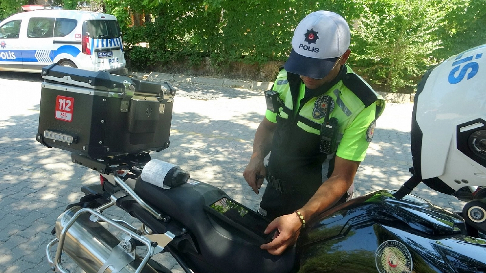 Muğla'da motosiklet denetimleri arttı ekipler kask kullanımına dikkat çekti