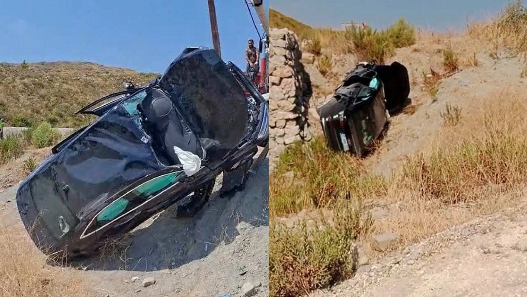 Antalya'da feci kaza: 1 ölü, 1 yaralı