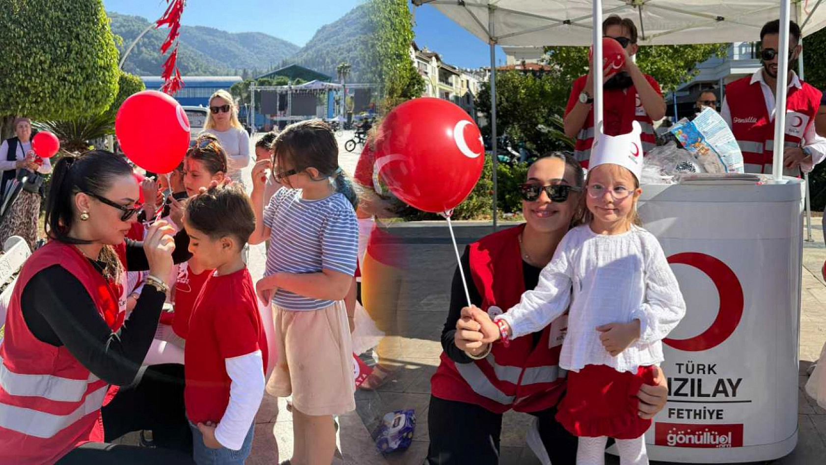 Fethiye'de Cumhuriyet Bayramı ve Kızılay Haftası Coşkusu