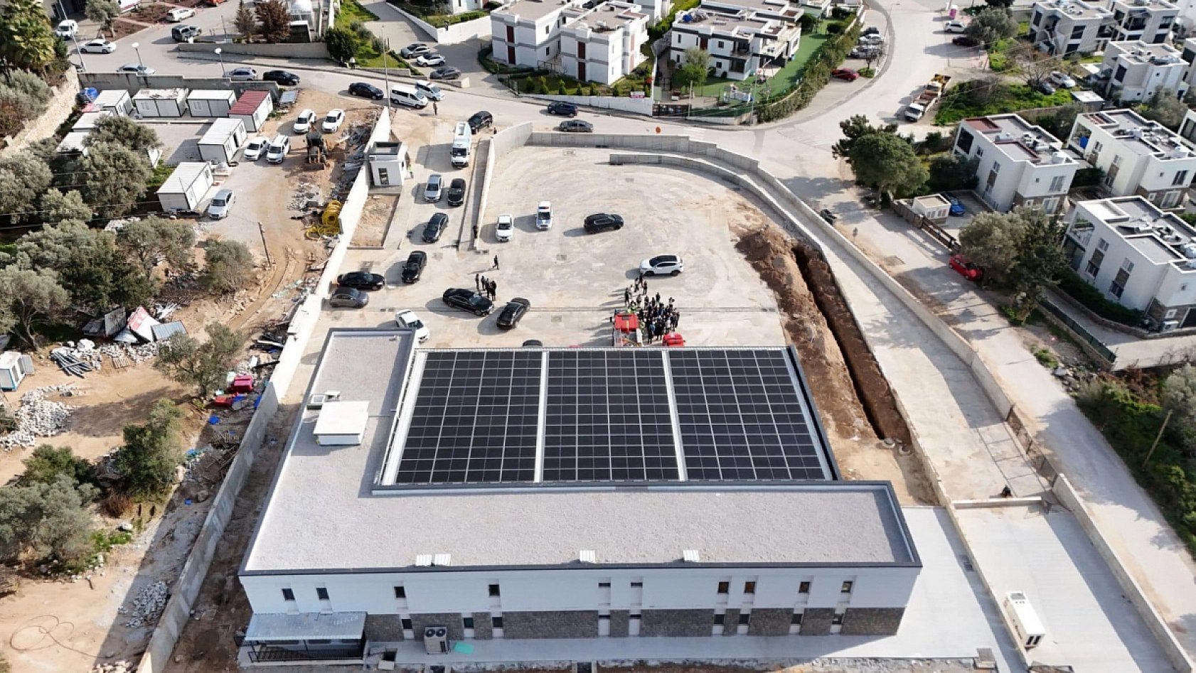 Başkan Aras, Bodrum'da yatırımları yerinde inceledi