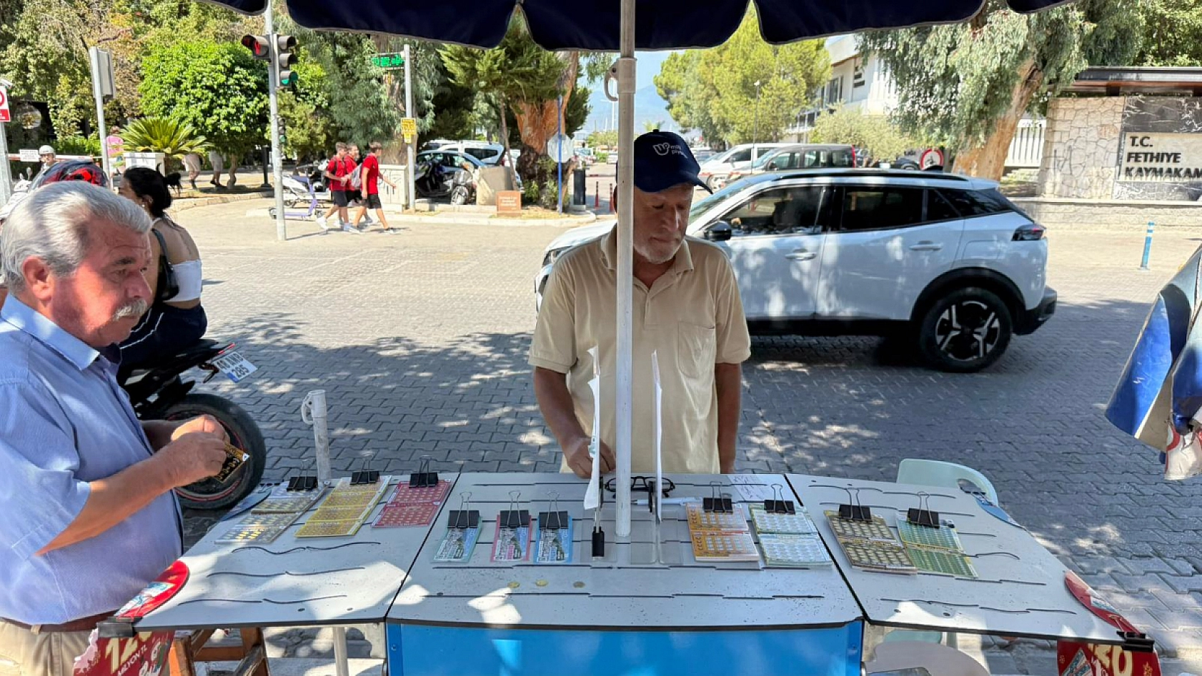 Fethiye'de Milli Piyango Satışlarına İlgi Büyük