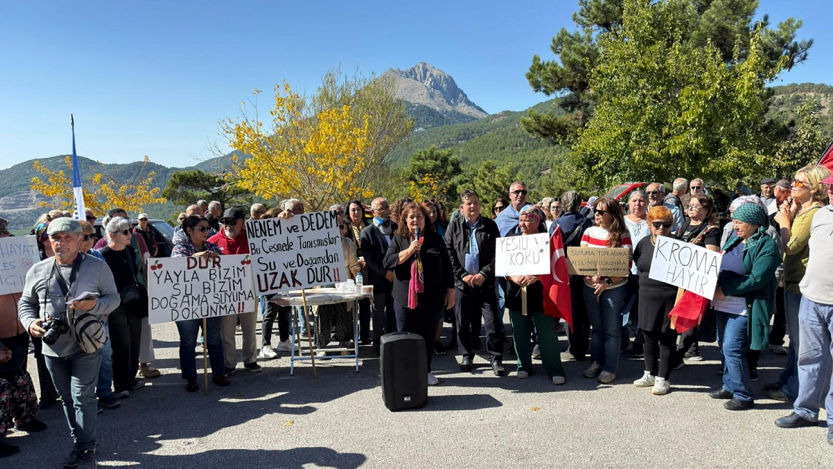 CHP Fethiye Kadın Kolları Başkanı Gökmen: 'Krom tesisi istemiyoruz'