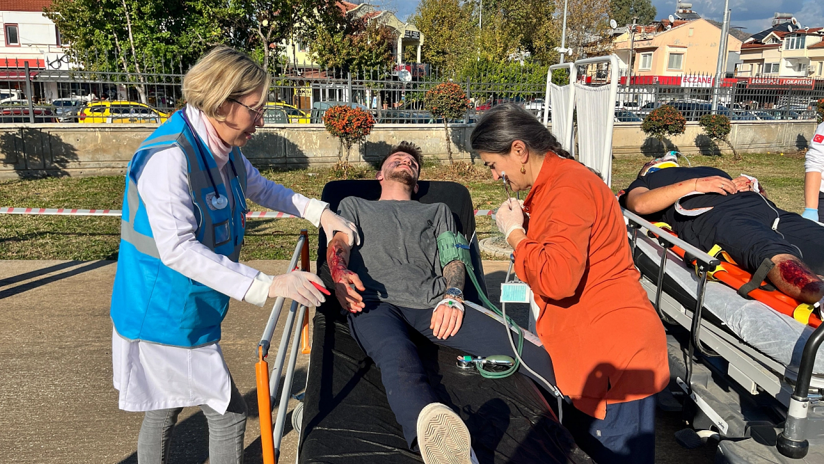 Fethiye Devlet Hastanesi'nde Tatbikat Başarıyla Gerçekleştirildi