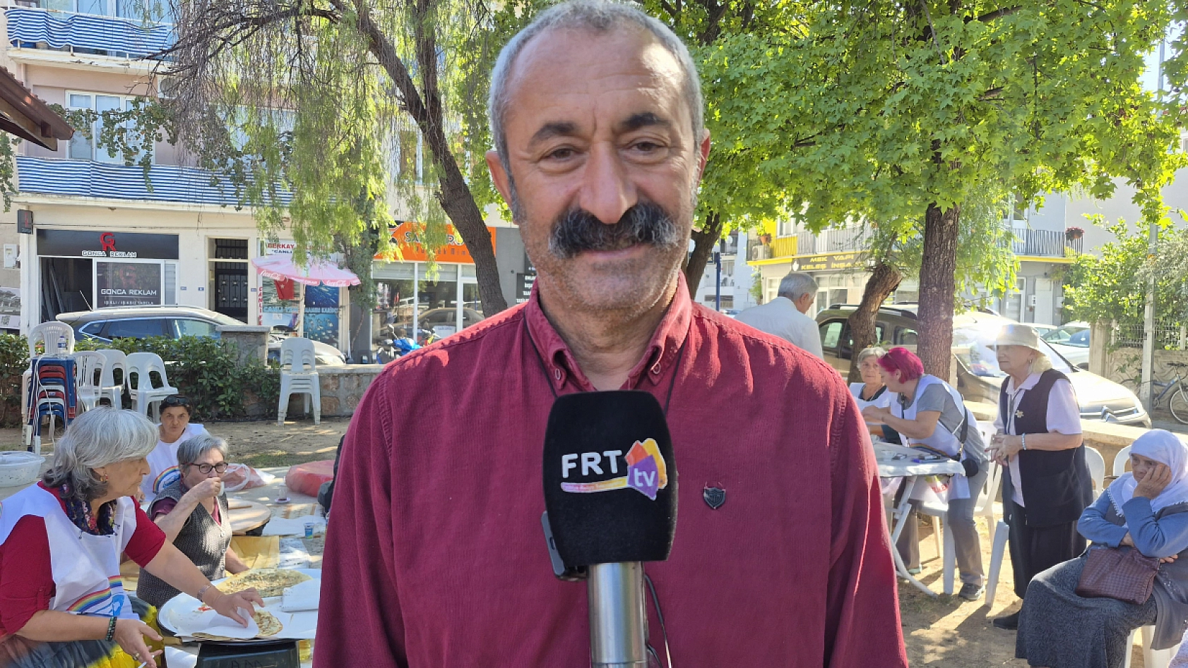 Fethiye'de Emekliler Dayanışma Kermesi'ne Maçoğlu'ndan destek