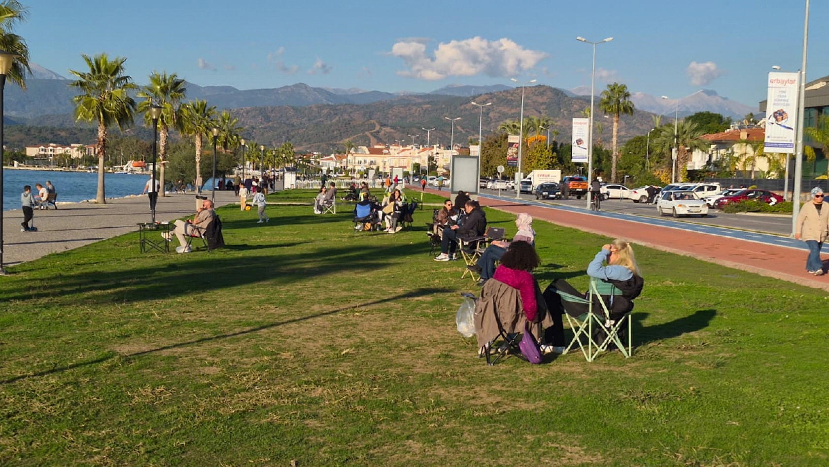Fethiye'de Aralık ayında yazdan kalma günler