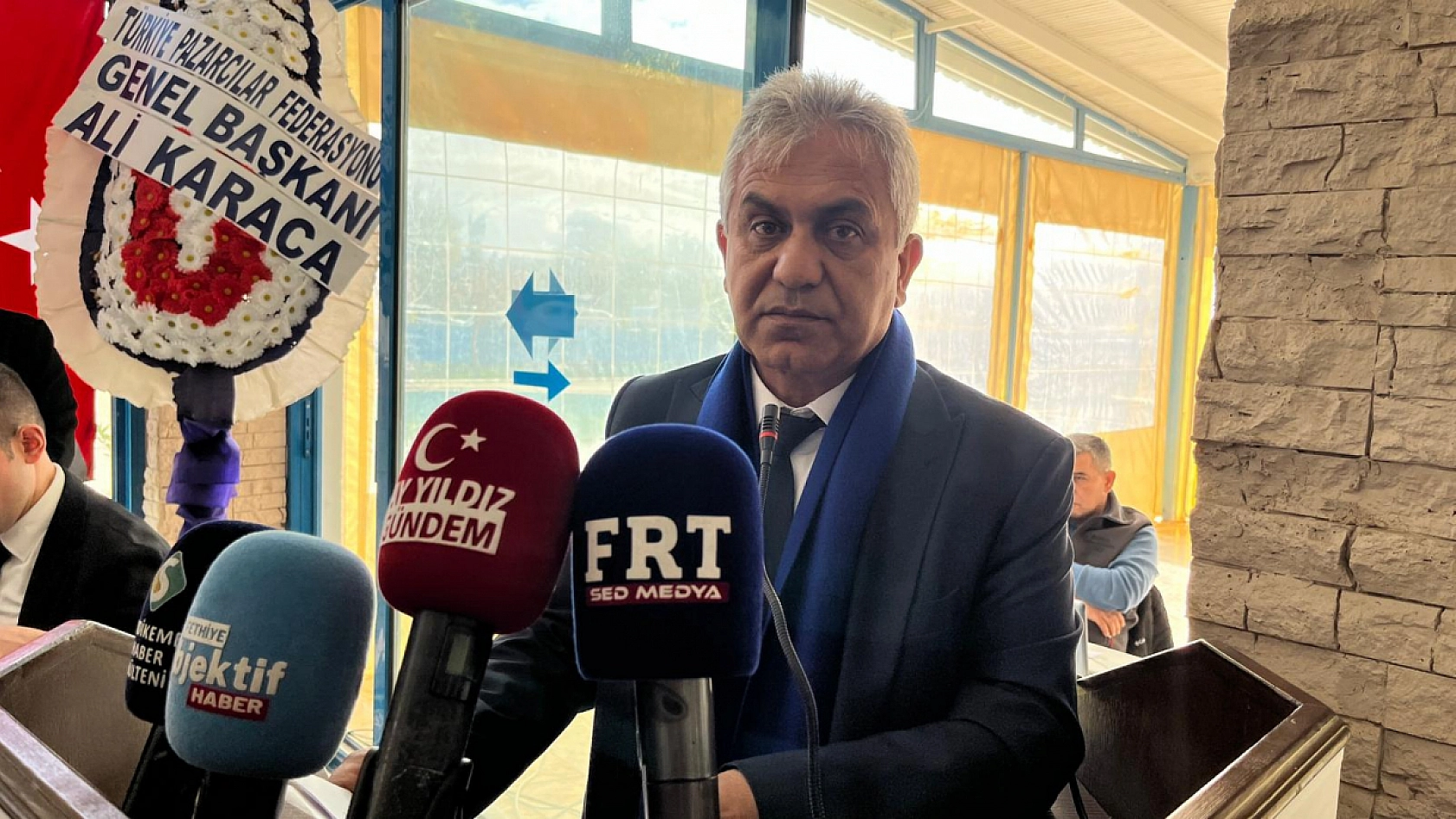 Fethiye Pazarcılar Odası'nda seçim heyecanı: Dört aday genel kurulda konuştu