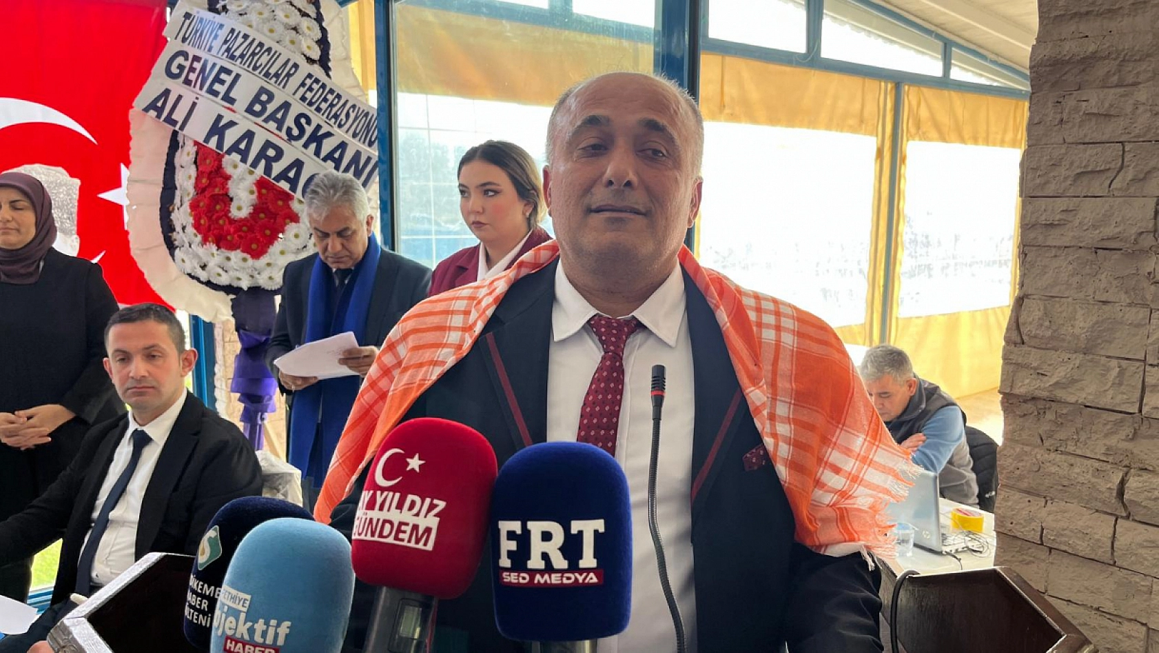 Fethiye Pazarcılar Odası'nda seçim heyecanı: Dört aday genel kurulda konuştu