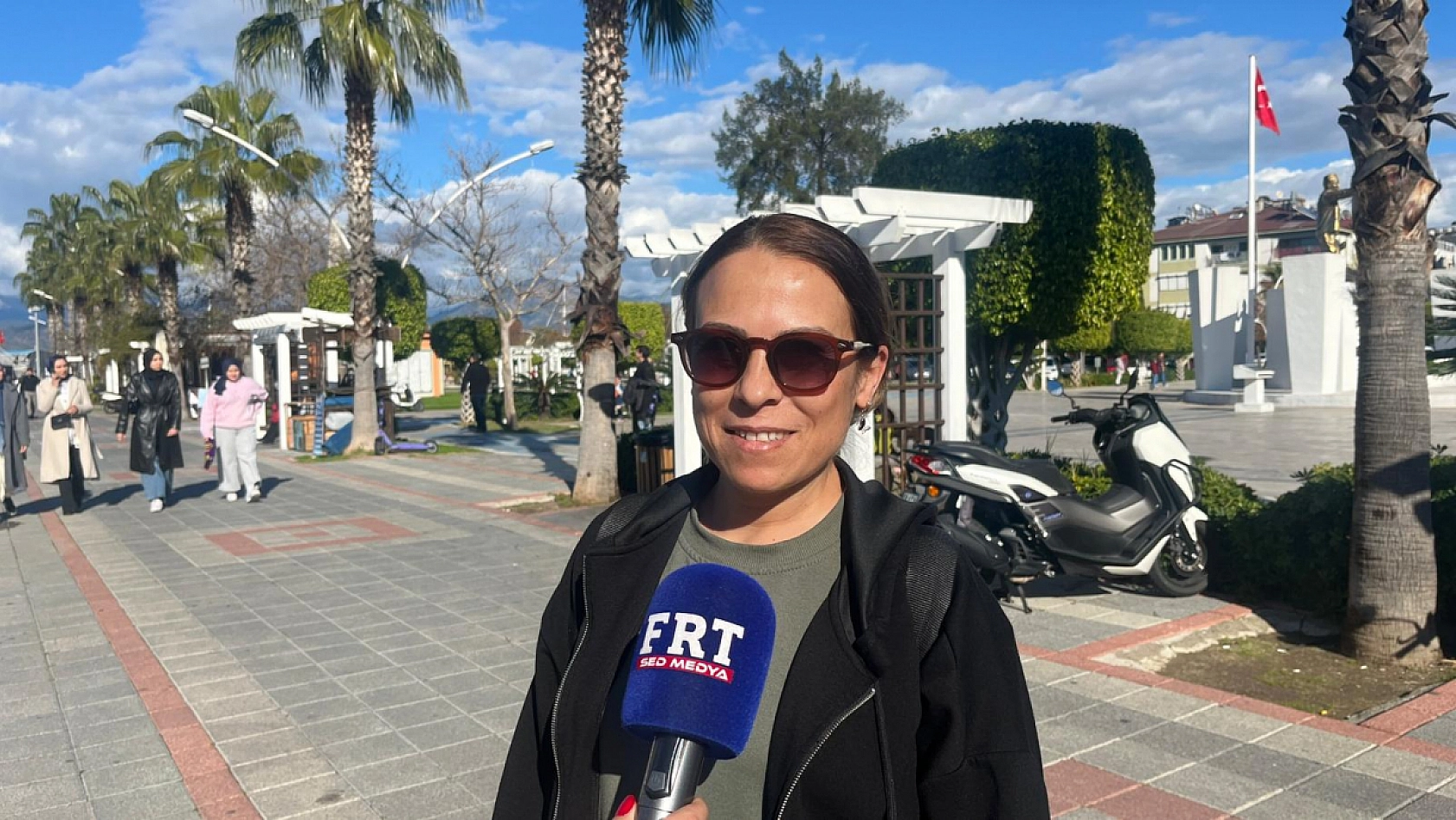 Fethiye'de bahar havası: 'Kışı da güzel, yazı da'