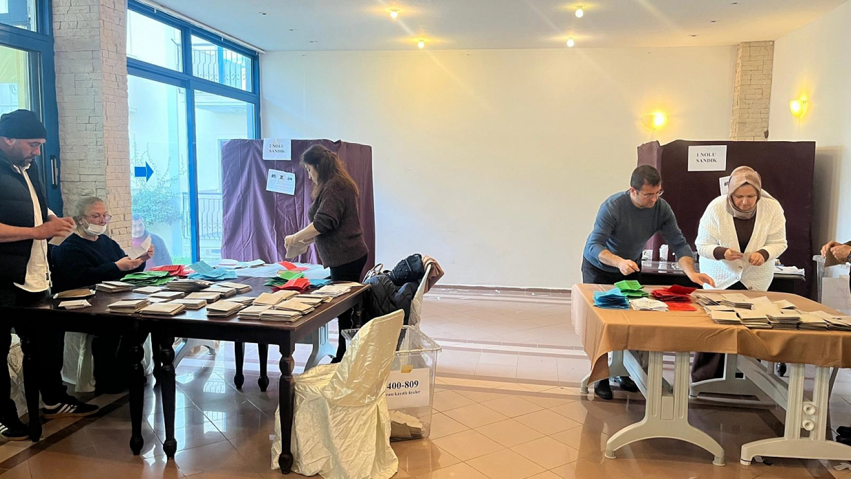 Fethiye Sabit ve Seyyar Pazarcılar Odası'nda son aşama: oy sayımı