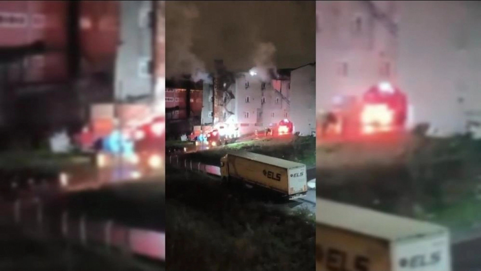 İş yeri alevlere teslim oldu: 1'i ağır 3 yaralı