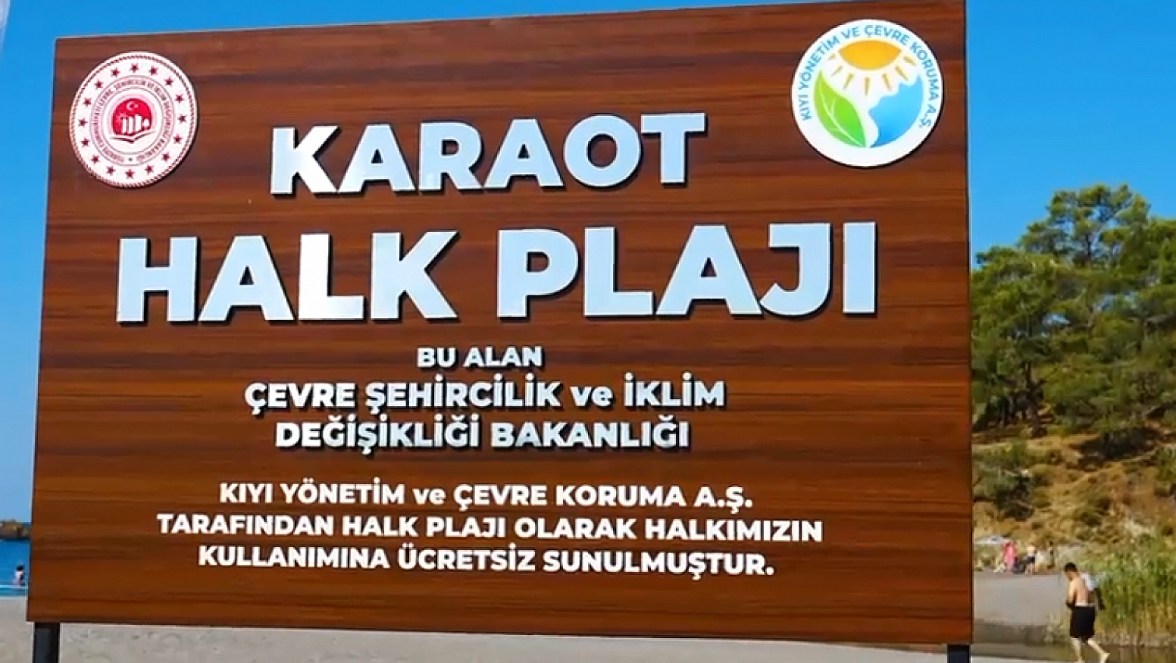 Karaot Halk Plajı, Halkın Kullanımına Açıldı