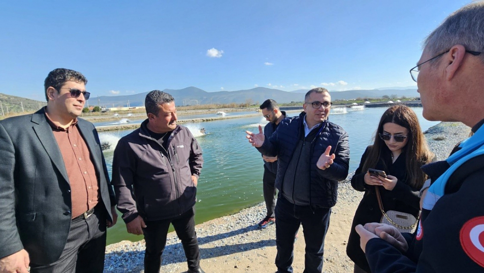 Azerbaycan Tarım Bakanlığı heyeti Muğla'da su ürünleri tesislerini inceledi