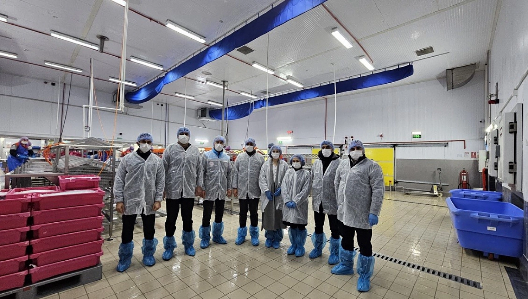 Azerbaycan Tarım Bakanlığı heyeti Muğla'da su ürünleri tesislerini inceledi