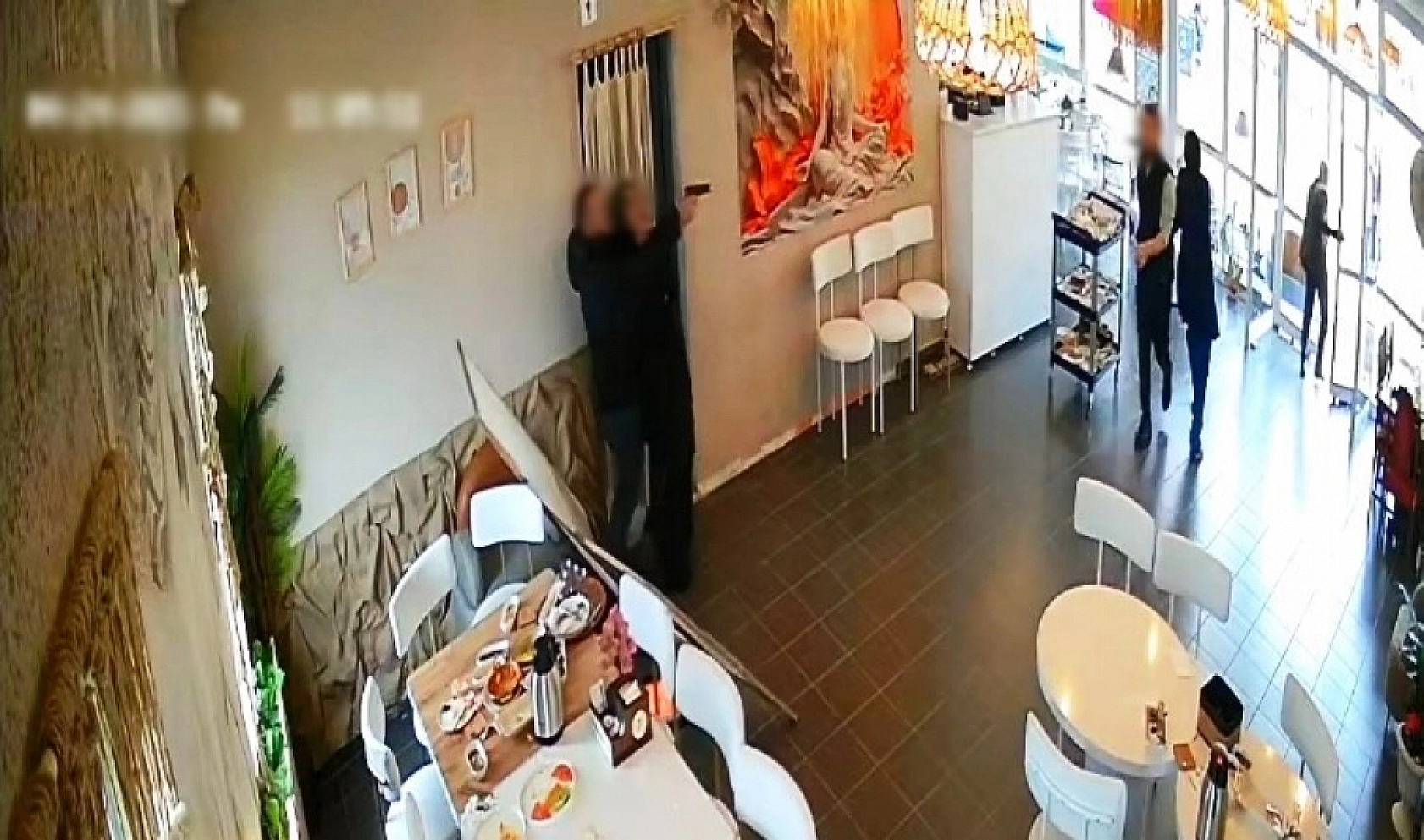 Eşini öldürüp, aynı tabancayla intihar etmişti: Dehşet görüntüleri ortaya çıktı