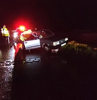 Alkollü Sürücü Refüje Çarptı: 300 Promil Alkollü Çıktı