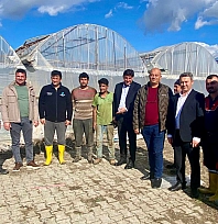 Başkan Karaca'dan Hortum Vuran Kumluova'ya Ziyaret