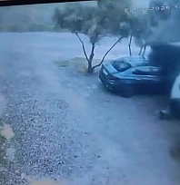 Dalaman'da Fırtına Otopark Çatısını Uçurdu