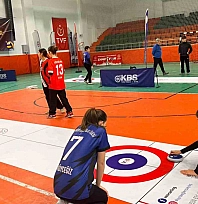 Köyceğiz'de ödüllü Floor Curling Turnuvası düzenlendi