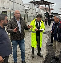 Muğla Büyükşehir'den Seydikemer Kumluova'da Yaşanan Afet Sonrası İnceleme