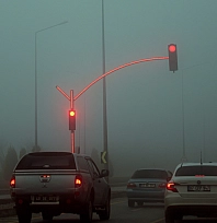 Muğla'da yağmur sonrası yoğun sis ulaşımı olumsuz etkiledi