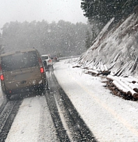 Muğla'nın yüksek kesimlerinde kar yağışı etkili olmaya başladı