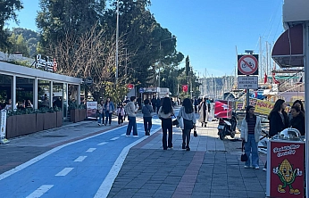 Fethiye'de bahar havası: 'Kışı da güzel, yazı da'