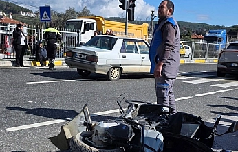 Ula'da trafik kazası: 1 yaralı