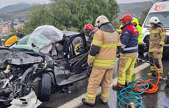 Zincirleme trafik kazası: Çin uyruklu 2 kişi yaralandı