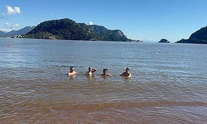 Marmaris'te dün sağanak yağış, bugün deniz keyfi