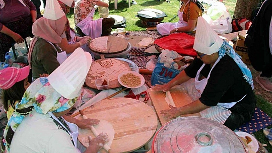 'Türk Mutfağı Haftası'nın finali antik kentte yapıldı