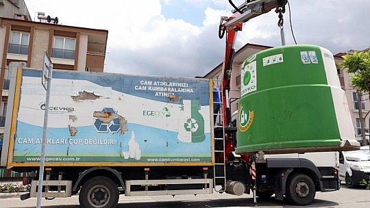 Menteşe'de 120 ton cam atık toplandı 