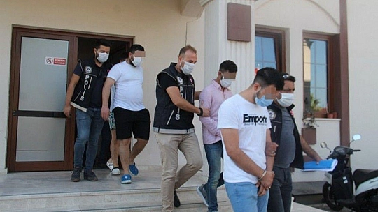 Fethiye narkotik suç çetesini çökertti