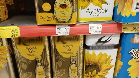 Ayçiçek yağına zam üstüne zam