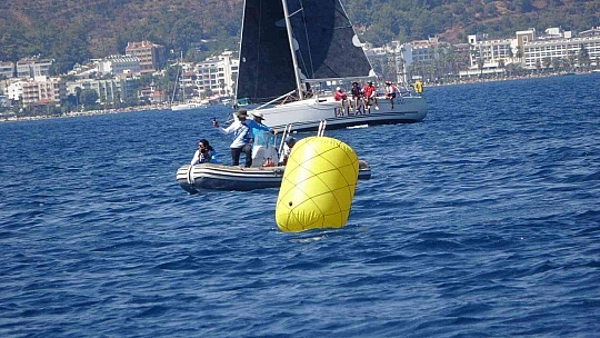 15. Channel Regatta Rodos-Marmaris Yelken yarışlarının ikinci günü tamamlandı