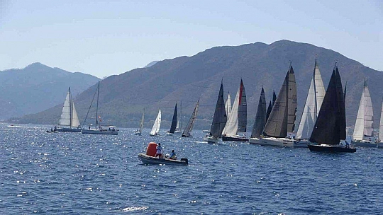 15. Channel Regatta Rodos-Marmaris Yelken yarışlarının ikinci günü tamamlandı
