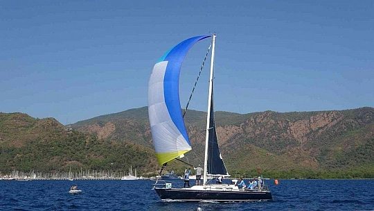 15. Channel Regatta Rodos-Marmaris Yelken yarışlarının ikinci günü tamamlandı