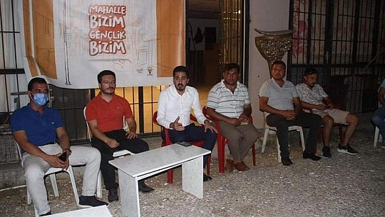 Ak Parti Gençlik Kollarından, Karaçulha Gönüllüler Derneğine ziyaret