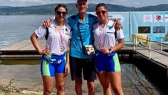 Fethiye Belediyespor Kürek takımından gümüş madalya