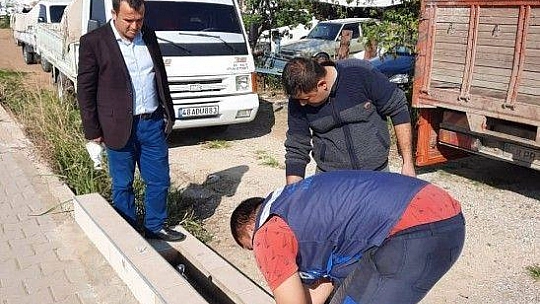 Çamköy Pazarı'nda çeşmeler takıldı