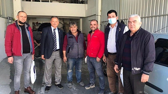 Soydemir, Esnaf Ziyaretlerine Devam Ediyor